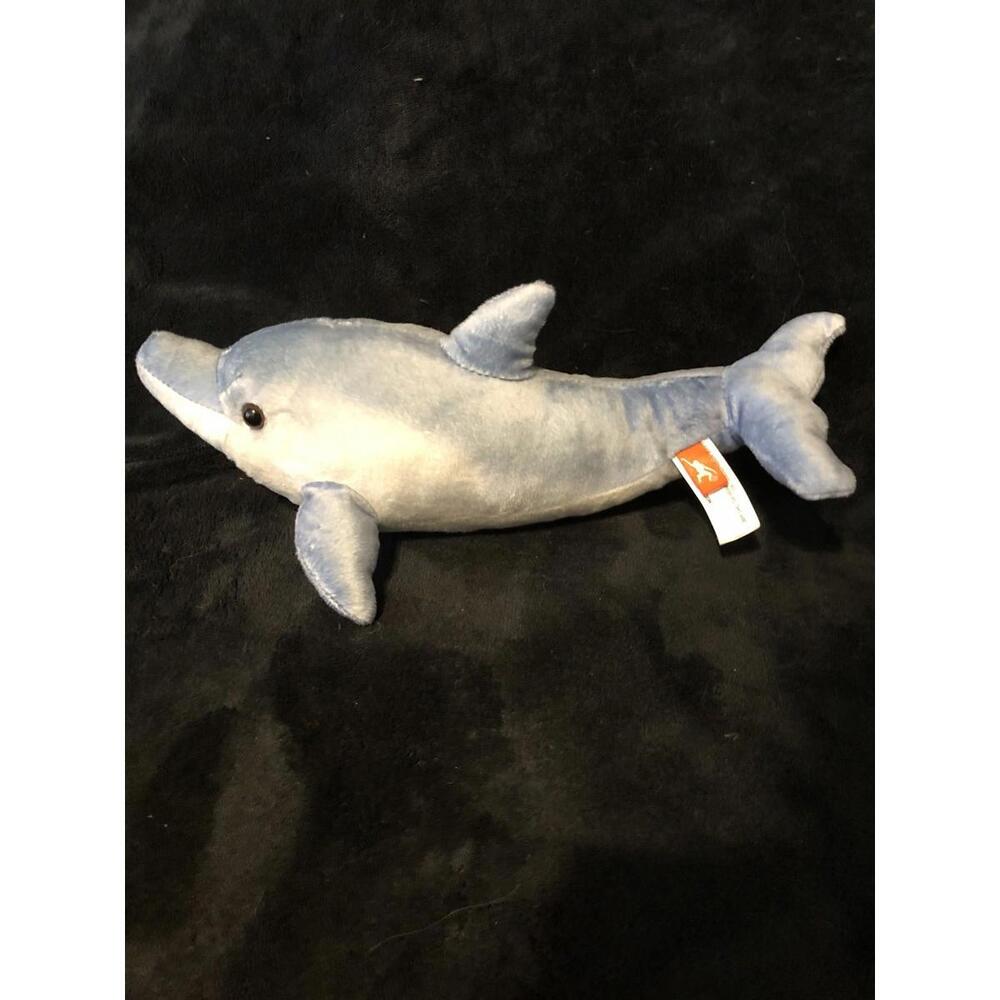 Wild Republic Nice Soft Gray Dolphin 12" Plush Stuffed Animal Toy